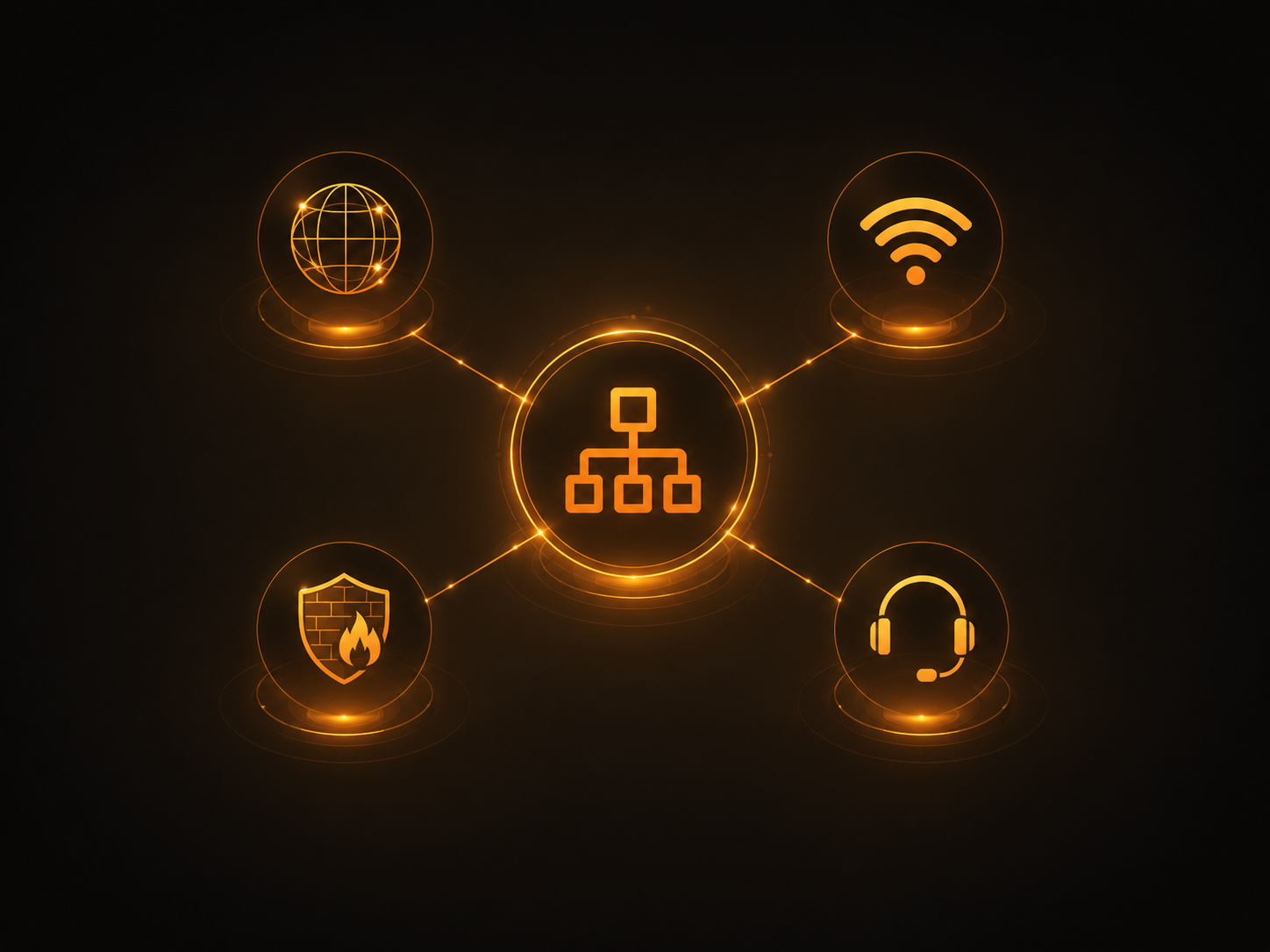 Managed Network illustration